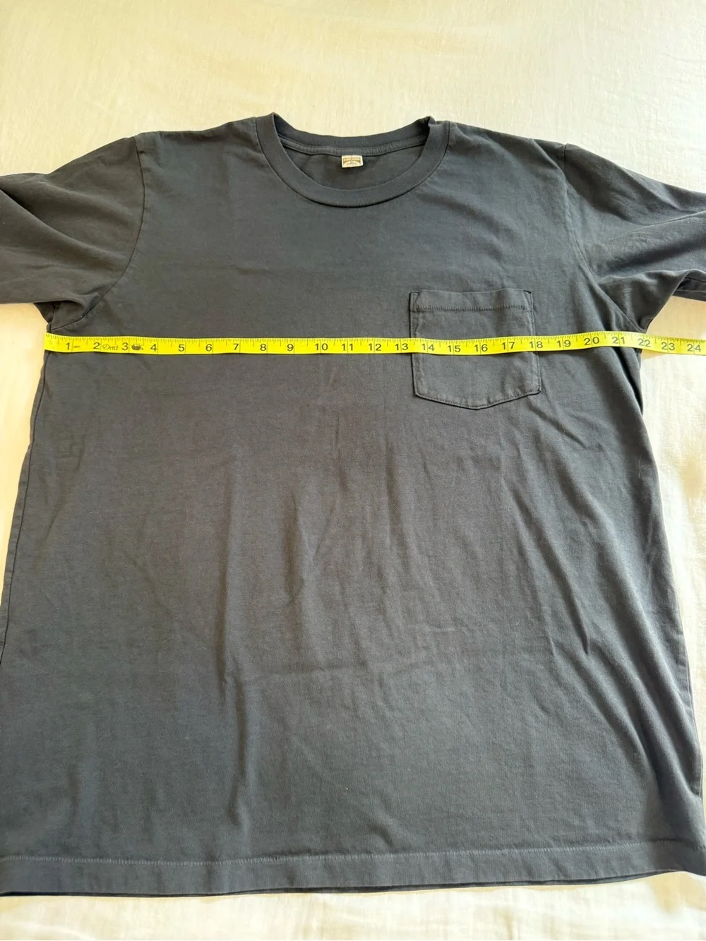 Ship John SJ Black Pocket Tee